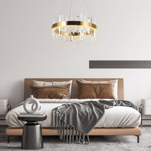 Combrocollia 1-Light 24" Glam Brass Drum LED Chandelier