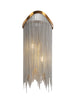 Shoebill 2-Light Glam Brass Wall Sconce