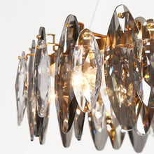 Incandescencia 8-Light 23" Glam Brass Drum Chandelier