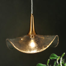 Vitzthum 1-Light 11" Modern Brass Pendant Light