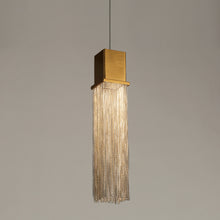 Shoebill 1-Light 3.5" Glam Brass Cylinder LED Pendant Light