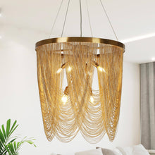 Tracienuri 7-Light 24" Glam Brass Chandelier