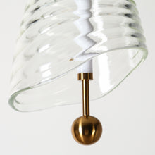 Penstemon 1-Light Glass Pendant