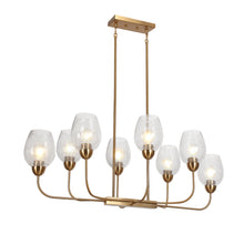 Mirabellisation 8-Light 41" Modern Brass Sputnik Chandelier