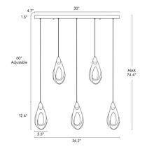 Eclinataric 5-Lights Chandelier