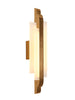 Osalebuna 1-Light Modern Brass LED Wall Sconce