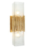 Polmbafee 2-Light Gold Wall Sconce