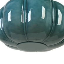 BULE Pumpkin glass lamp