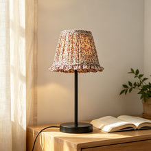 American-style fabric pleated cute desk lamp