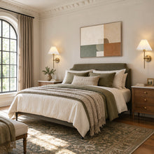 Pleated fabric Wall Sconce