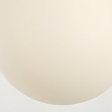 White jade glass ball pendant