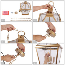 4-Light Outdoor Pendant Lamp