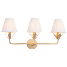 Floral 3-Light Wall Sconce