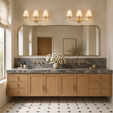 Floral 3-Light Wall Sconce