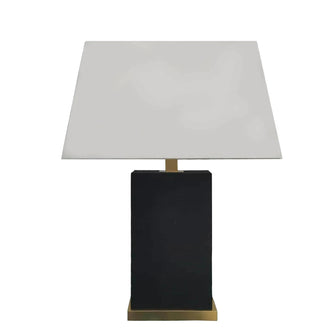 1-Light Black Modern Table Lamp 