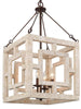 White-Washed Farmhouse & French Country Chandelier-Clearance 